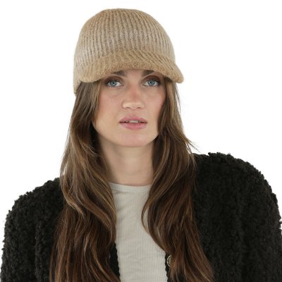 Muts - Gårda Innsbruck Alpaca Mix Visor Beanie (kameel)