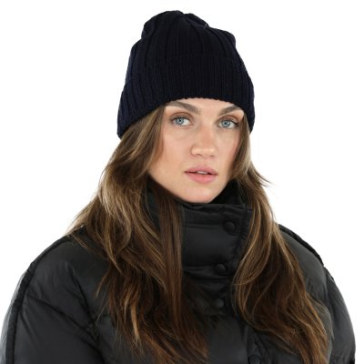 Muts - Gårda Lenzerheide Merino Wool Beanie (blauw)