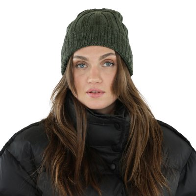 Muts - Gårda Lenzerheide Merino Wool Beanie (groente)