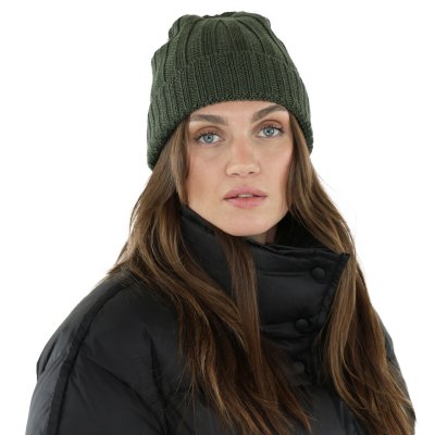 Muts - Gårda Lenzerheide Merino Wool Beanie (groente)