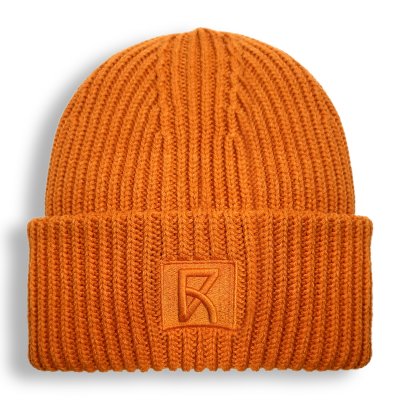 Mutsen - Gårda Knitted Beanie (orange)