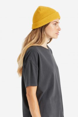 Muts - Brixton Heist Beanie (geel)