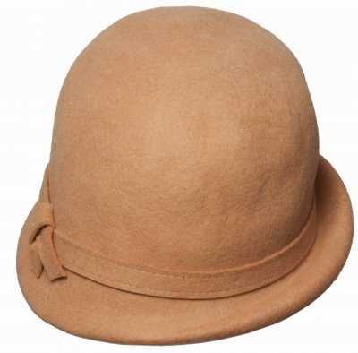 Hoeden - Gårda Ofena Wool Cloche (camel)