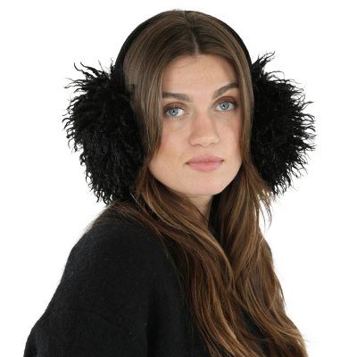 Oorwarmers - Gårda Avola Faux Fur Ear Muffs (zwart)
