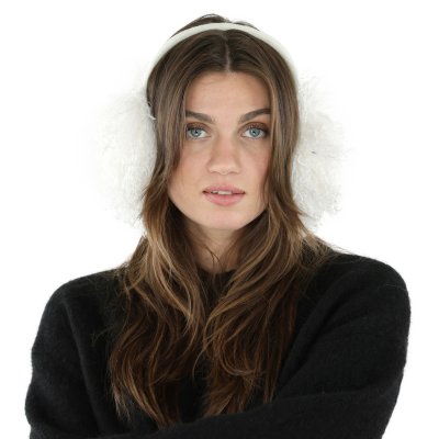 Oorwarmers - Gårda Avola Faux Fur Ear Muffs (wit)