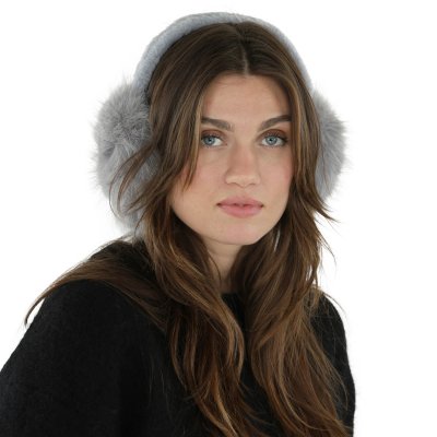 Oorwarmers - Gårda Kersley Faux Fur Ear Muffs (grijs)