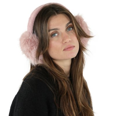 Oorwarmers - Gårda Kersley Faux Fur Ear Muffs (roze)