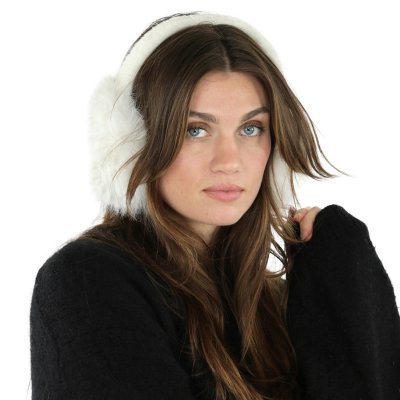 Oorwarmers - Gårda Kersley Faux Fur Ear Muffs (wit)