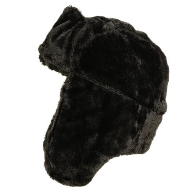 Pilotenmuts - Gårda Angora Trapper Hat (zwart)