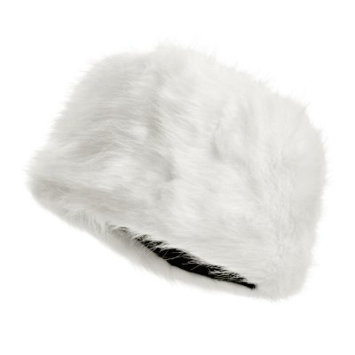 Bontmuts - Gårda Polyana Faux Fur Hat (wit)