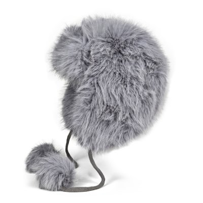 Bontmuts - Gårda Tortel Faux Fur Trapper Hat (lichtblauw)