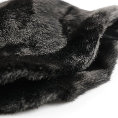 Bontmuts - Gårda Valea Faux Fur Hat (zwart)