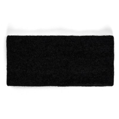 Hoofdband - Gårda Crans-Montana Wool Mix Headband (zwart)