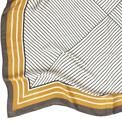 Sjaaltje - Gårda Bayonne Satin Scarf (bruin)