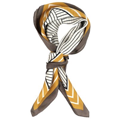 Sjaaltje - Gårda Bayonne Satin Scarf (bruin)