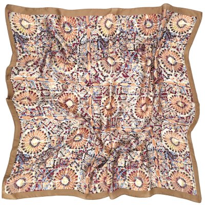 Sjaaltje - Gårda Bizerte Satin Scarf (beige/multi)