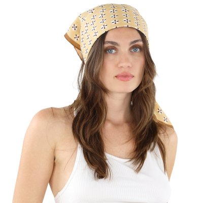 Sjaaltje - Gårda Carouge Satin Scarf (beige)