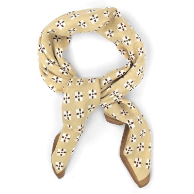 Sjaaltje - Gårda Carouge Satin Scarf (beige)