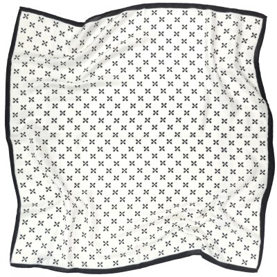 Sjaaltje - Gårda Carouge Satin Scarf (wit)