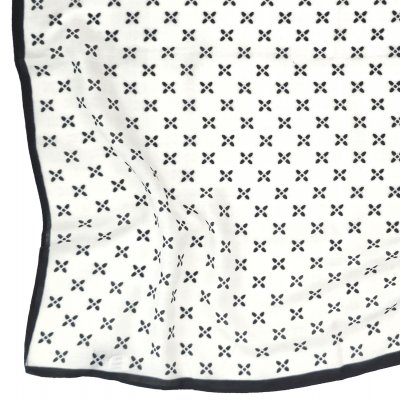 Sjaaltje - Gårda Carouge Satin Scarf (wit)