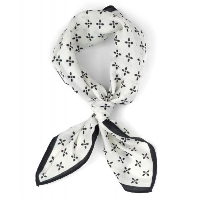Sjaaltje - Gårda Carouge Satin Scarf (wit)