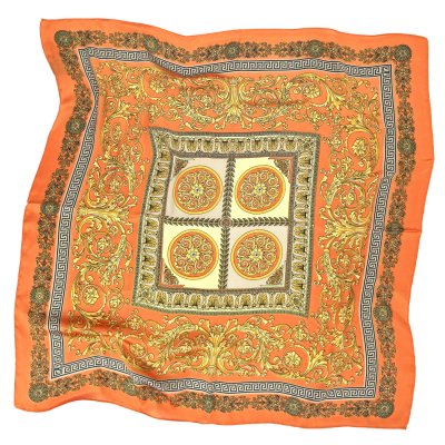Sjaaltje - Gårda Casablanca Satin Scarf (oranje)