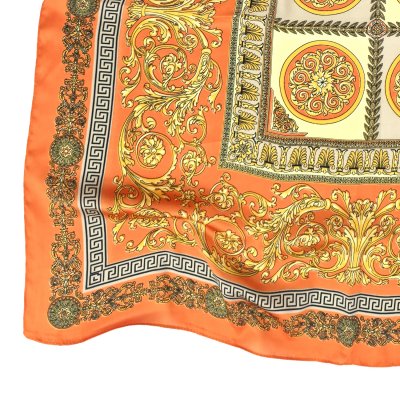 Sjaaltje - Gårda Casablanca Satin Scarf (oranje)