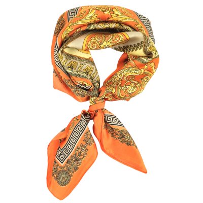 Sjaaltje - Gårda Casablanca Satin Scarf (oranje)