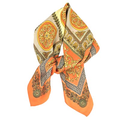 Sjaaltje - Gårda Casablanca Satin Scarf (oranje)