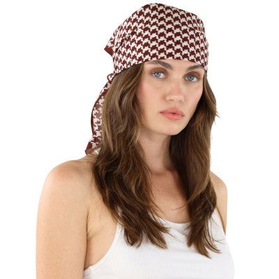 Sjaaltje - Gårda Limoux Satin Scarf (bruin)