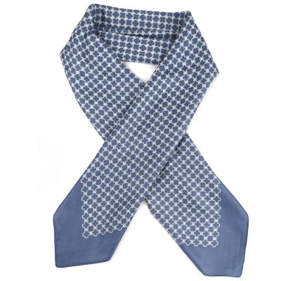 Sjaaltje - Gårda Lourdes Satin Scarf (blauw)