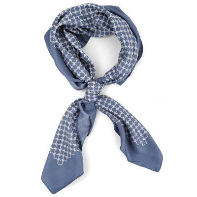 Sjaaltje - Gårda Lourdes Satin Scarf (blauw)
