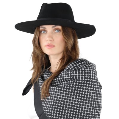 Sjaaltje - Gårda Lourdes Satin Scarf (zwart)