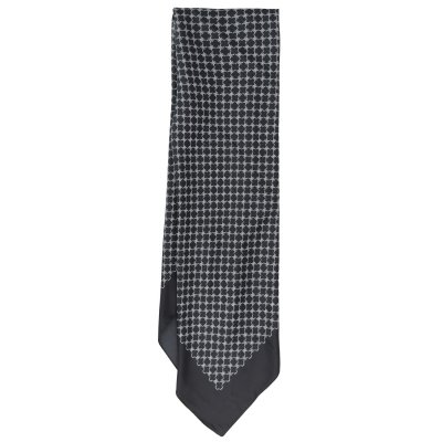 Sjaaltje - Gårda Lourdes Satin Scarf (zwart)