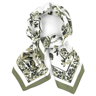 Sjaaltje - Gårda Provence Satin Scarf (groente)