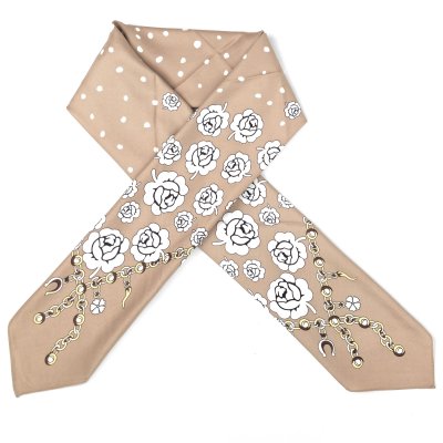 Sjaaltje - Gårda Sousse Satin Scarf (roos)