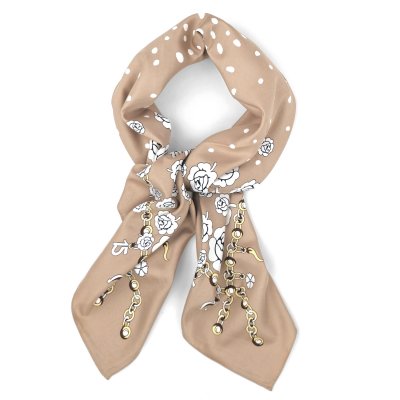 Sjaaltje - Gårda Sousse Satin Scarf (roos)