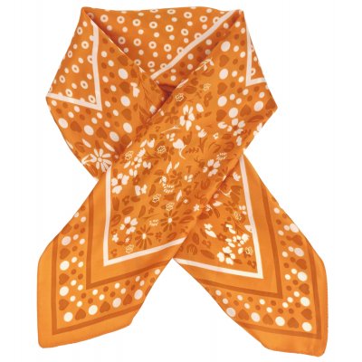 Sjaaltje - Gårda Comino Satin Scarf (oranje)