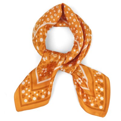 Sjaaltje - Gårda Comino Satin Scarf (oranje)