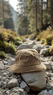 Hoeden - Gårda Sawyer Bucket Hat (beige)
