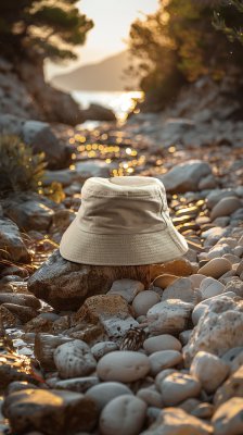 Hoeden - Gårda Wynn Bucket Hat (beige)