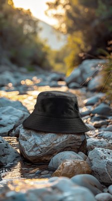 Hoeden - Gårda Wynn Bucket Hat (zwart)