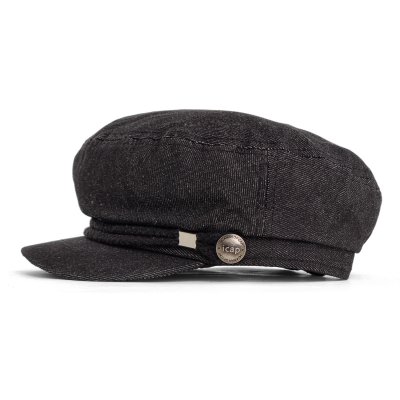 Fiddler cap - Gårda Garnham Children's Fiddler Cap (zwart)
