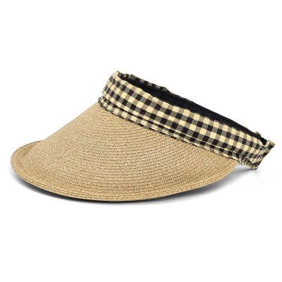 Zonneklep - Gårda Split Visor (naturel/zwart/beige)