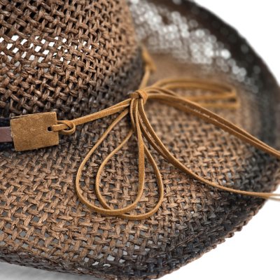 Stro hoed - Gårda Barcelona Western Hat (bruin)