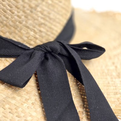 Stro hoed - Gårda Cadiz Sun Hat (naturel/zwart)