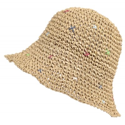 Stro hoed - Gårda Florence Bucket hat (natuur)