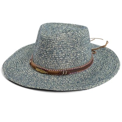 Stro hoed - Gårda Marseille Western Hat (blauw)