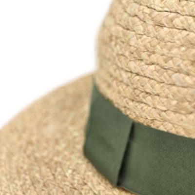 Stro hoed - Gårda Palma Gambler (natuur/groen)