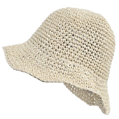Stro hoed - Gårda Portofino Bucket hat (beige)